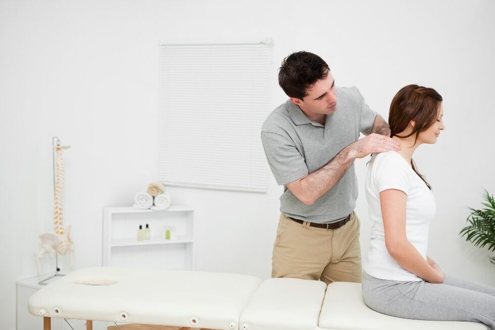 Masaxe cervical para osteocondrose